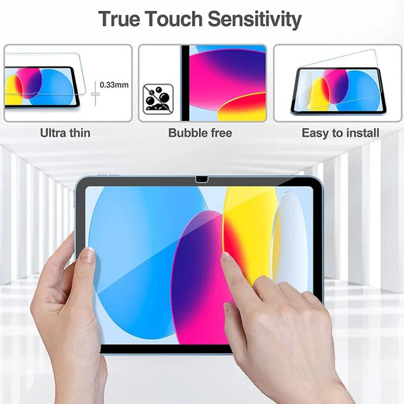 100PCS/Lot HD Tablet Tempered Glass Screen Protector for iPad 10th 9th 8th 7th 6th 5th GenerationPro 11 10 Air 5 4 3 Mini 6 5 4 100PCS/Lot HD Tablet Tempered Glass Screen Protector for iPad 10th 9th 8th 7th 6th 5th GenerationPro 11 10 Air 5 4 3 Mini 6 5 4