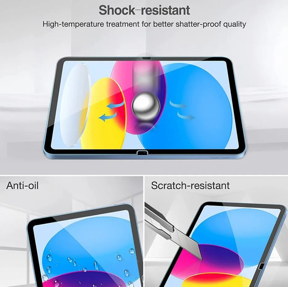 100PCS/Lot HD Tablet Tempered Glass Screen Protector for iPad 10th 9th 8th 7th 6th 5th GenerationPro 11 10 Air 5 4 3 Mini 6 5 4 100PCS/Lot HD Tablet Tempered Glass Screen Protector for iPad 10th 9th 8th 7th 6th 5th GenerationPro 11 10 Air 5 4 3 Mini 6 5 4