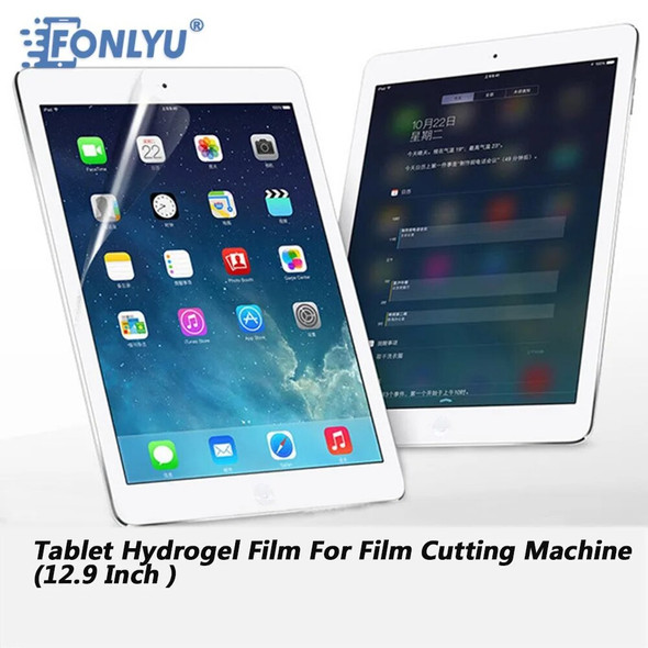 FONLYU 10pcs Hydrogel Film Front Glass Protective Film for Max 13" iPad Tablet fit Fonlyu F200 Screen Protector Cutting Plotter