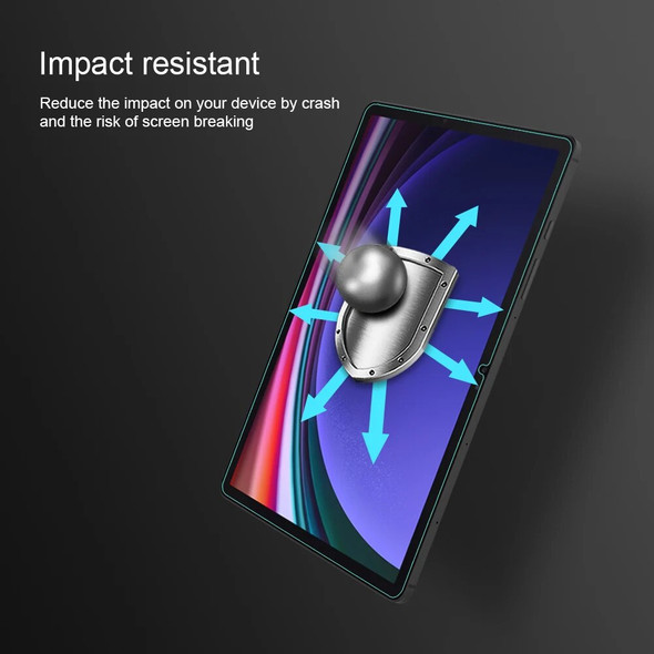 For Samsung Galaxy Tab S9 Nillkin Amazing H+ Anti-Explosion Tempered Glass Tablet Screen Protector