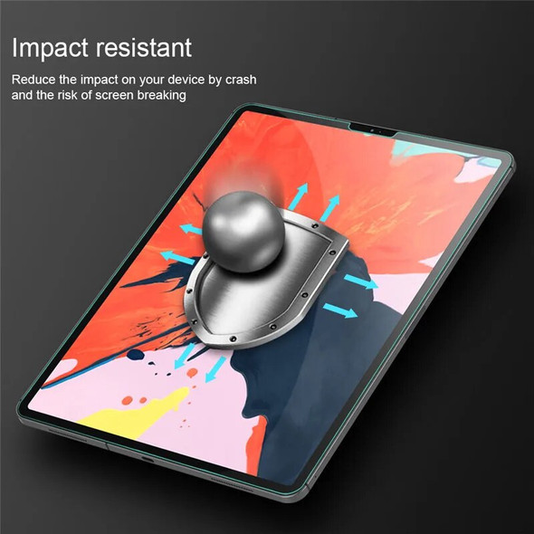 For Apple iPad Pro 12.9" 2018/2020/2021/2022 Nillkin Amazing H+ Anti-Explosion Tempered Glass Tablet Screen Protector