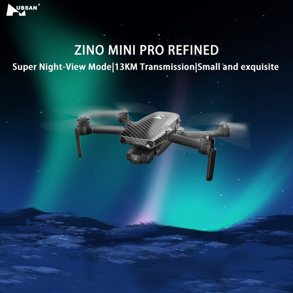Hubsan Mini Pro Refined Gps Drone 4k Profesional 13km 3-axis Gimbal