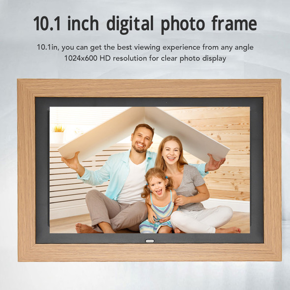 Electronic Photo Album Lightweight 10.1in Digital Photo Frame 100‑240V