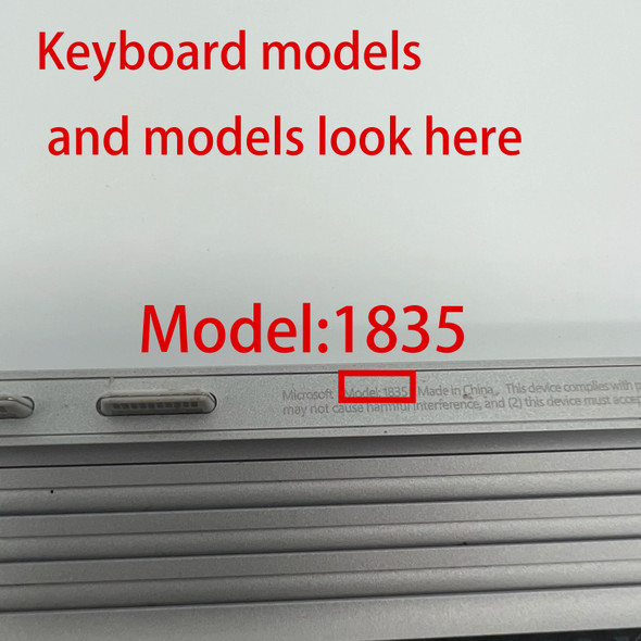 Original For Microsoft Surface Book2 13.5In 1835 Palmrest Cover Touchpad Battery Base Keyboard Dock Tablet 1832 GTX1050 2G US
