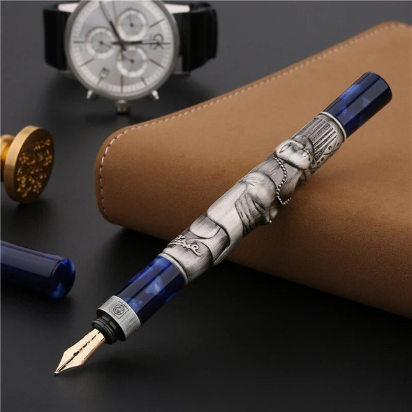 Picasso 88 Period 14K Gold Medium Nib Fountain Pen Dream Collection Series W/Original Gift Box For Writing Collection
