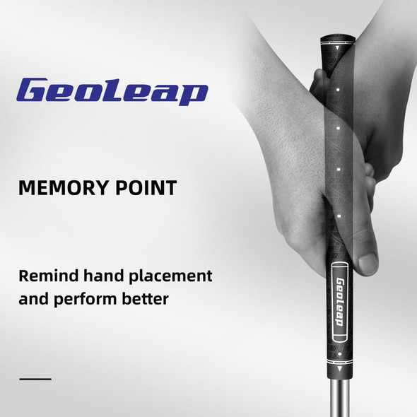 Geoleap Glory-m Rubber Golf Grips 10pcs/lot Memory Point Assists, Golf