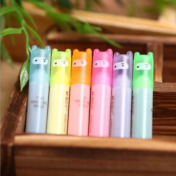 16packs/lot Ninja Rabbit fluorescent pen/highlighter pen/mark pen/Promotion Gift /Fashion Style/Office & School Supplies WJ0322