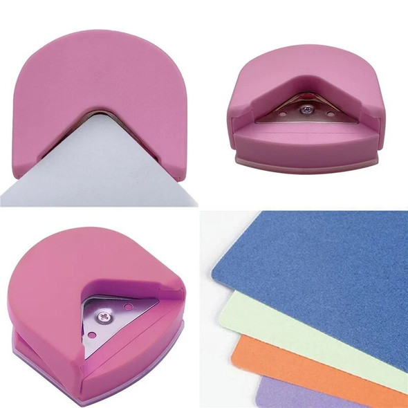 Mini Portable Corner Rounder Paper Punch Card Photo Cutter Diy Craft Scrapbooking Tools Machine Paper Trimmer Paper Punch