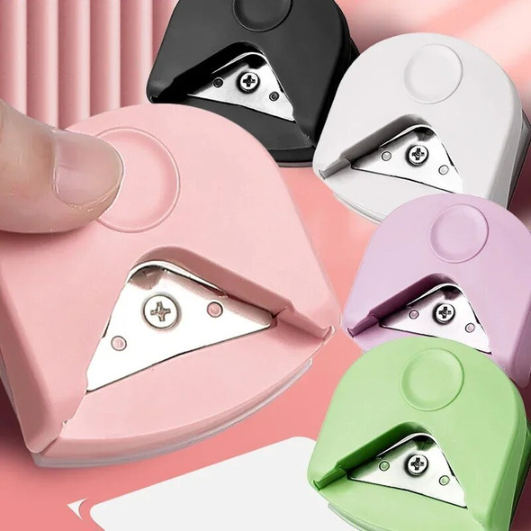 R4 Card Rounded Cutter Corner Rounder Paper Hole Trimmer Angle Punch Photo Die Cutter Scrapbook Gift Office DIY Craft Hand Tool