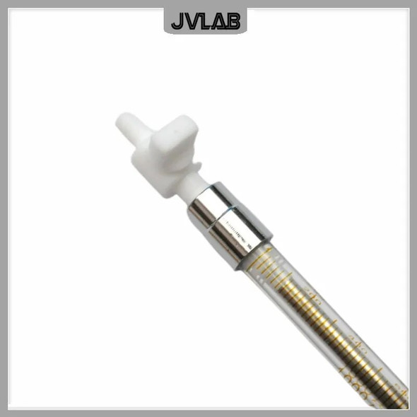 PTFE Valve Microliter Syringes Valve PTFE Stopcock Luer Head Syringe Adapter Special For Micro-injector Microsampler 1 PCS