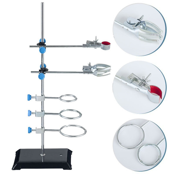 Chemical Laboratory Retort Stand Mini Metal Rack Laboratory Grade Metalware