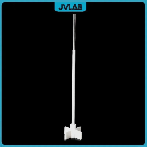 Propeller Stirrer PTFE Paddle Stirrer Use For Low Viscosity Media At Medium & High Speeds Mixing Shaft Length 370mm PTFE Coated