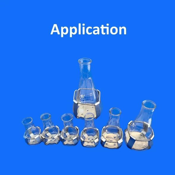 Flask Fixing Clip Shaker Accessories for Linear Orbital Rocking Shaker Laboratory Stainless Steel Clamp for 5000mL Flask