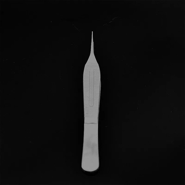 ADSON Forcep 12 cm Stainless Steel Plastic Surgery Tweezers Tissue Forceps Medical Dressing Forceps Width 0.4 mm With 1*2 Hook