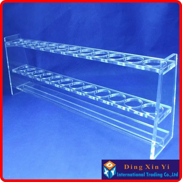 Lab 100mlx12 high quality,Organic glass colorimetric tube rack,Colorimetric Organic Glass Nessler Tube Rack