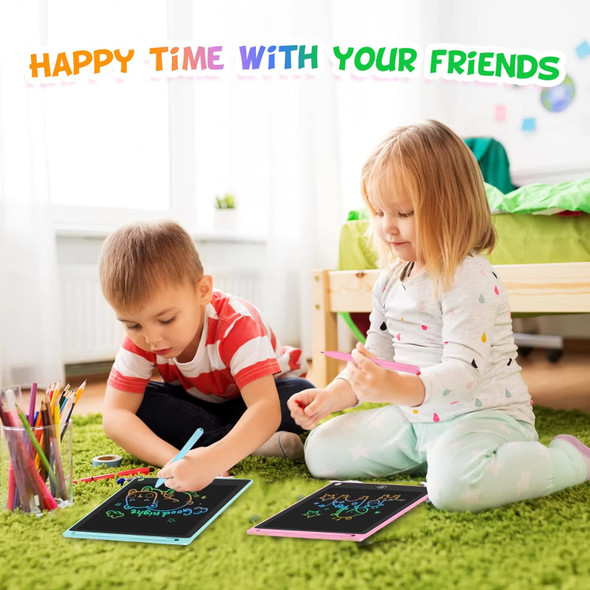 8.5 inch Drawing Board colors LCD Drawing Doodle Pad Scribble Board Writing Tablet Toys for Kids Birthday Christmas Gifts 2023