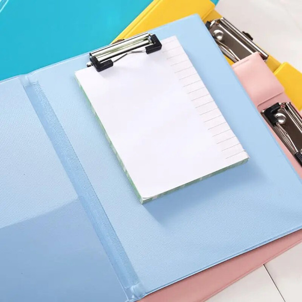 200 PCS A5 Waterproof Clipboard Writing Pad File Folder Document Holder School Supply Candy Color Multifunction Clipboard