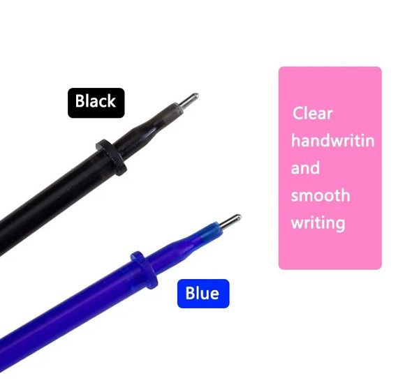 25 Pcs/set Erasable Pens Gel Pen Sketch Writing Stationery for Notebook School Supplies Pen Kids Pens Erasable Refill Eraser