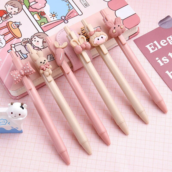 150 Pcs Wholesale Cute Girl Press Neutral Pens Set Girl Press Gel Pen Student Learning Stationery Supplies Exam Writing Tools