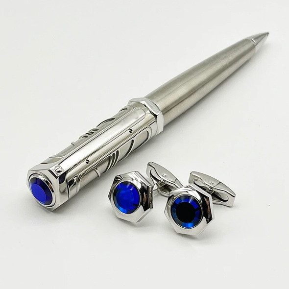 C-T Luxury Ballpoint Pen Spider Pattern With Serial Number Cufflinks Premium Gift