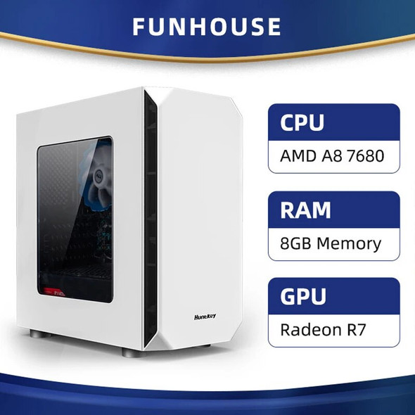 Athlon AMD A8 9600 8G RAM 240G SSD Home Office Computer Assembly Computer Complete DIY Desktop Computer host DIY Cheap Gaming PC Athlon AMD A8 9600 8G RAM 240G SSD Home Office Computer Assembly Computer Complete DIY Desktop Computer host DIY Cheap Gaming PC