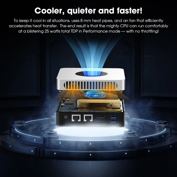 CHUWI LarkBox X Mini PC Intel N100 Game PC UHD Graphics for 12th Gen Intel Processors 12GB RAM 512GB SSD WiFi 6 Desktop Computer CHUWI LarkBox X Mini PC Intel N100 Game PC UHD Graphics for 12th Gen Intel Processors 12GB RAM 512GB SSD WiFi 6 Desktop Computer