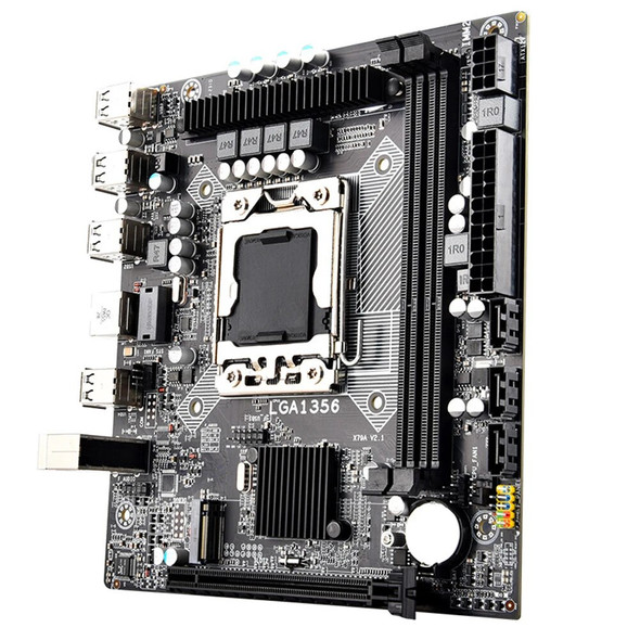 X79A V2 Motherboard 100M NIC M-ATX 64GB LGA1356 2 DDR3 Desktop Computer Mainboard 5.1 Audio Channel 8-pin 24-pin Power Interface X79A V2 Motherboard 100M NIC M-ATX 64GB LGA1356 2 DDR3 Desktop Computer Mainboard 5.1 Audio Channel 8-pin 24-pin Power Interface