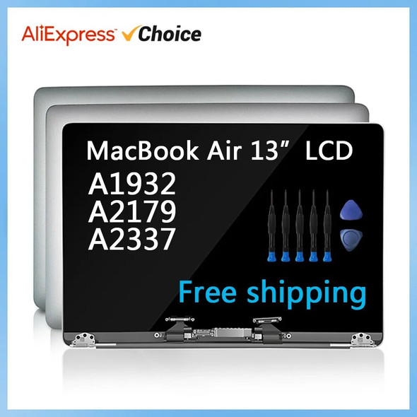 NEW For MacBook Air 13.3” A1932 A2179 A2337 2018 - 2020 Year LCD Display Assembly Screen Replacement