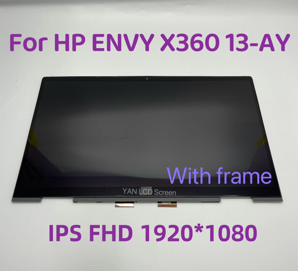 For HP ENVY X360 13-AY 13Z-AY000 13-AY0006CA 13-AY0008CA 13-AY0010CA 13-AY0021NR 13-AY0055CL LCD Touch Screen Assembly Display