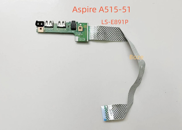 Original For Acer Aspire A515-51 A515-51G Laptop AUDIO USB IO BOARD With Cable C5V01 LS-E891P 100% test ok