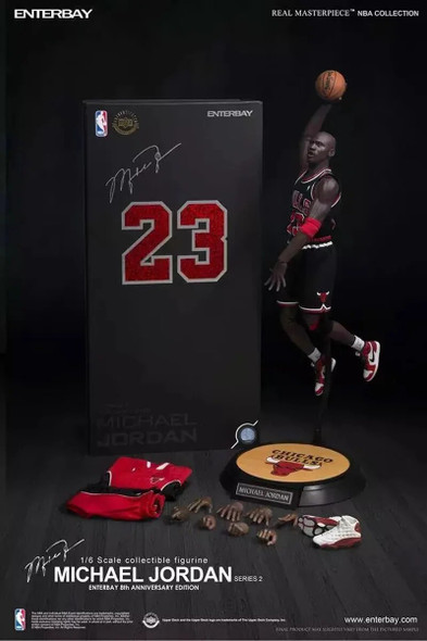 Enterbay Eb 1/6 Eric So Michael Jordan Red Limited Edition Collection Star