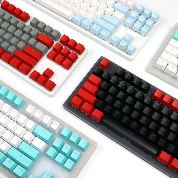104 Key OEM Backlit Keycaps Set PBT Keycaps Double Shot Black Red Key Caps for Mx Cherry Gateron Switch Mechanical Keyboard Kit 104 Key OEM Backlit Keycaps Set PBT Keycaps Double Shot Black Red Key Caps for Mx Cherry Gateron Switch Mechanical Keyboard Kit