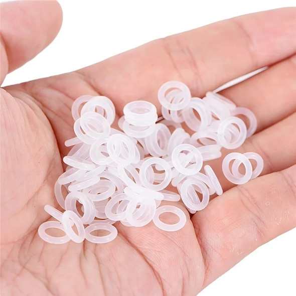 120PCS Rubber O Ring Switch Dampeners Damper For Mechanical Keyboard Clear Cherry MX Switch Keyboards Keycap Dampers