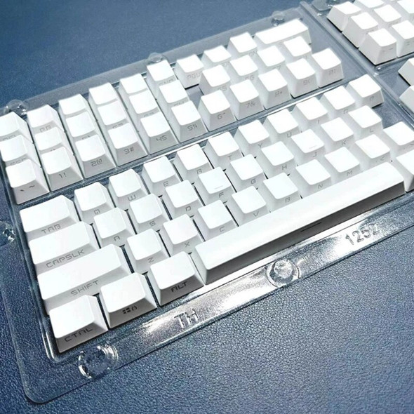 Double Shot Keycaps Side Printing Replacement Keycaps for Mechanical Keyboard M76A