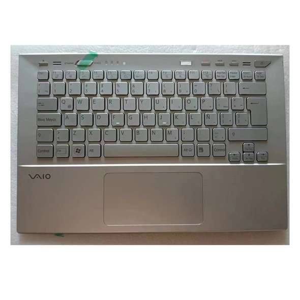 NEW Replacement Keyboard for Sony svs13 Silver SP Layout with C Shell