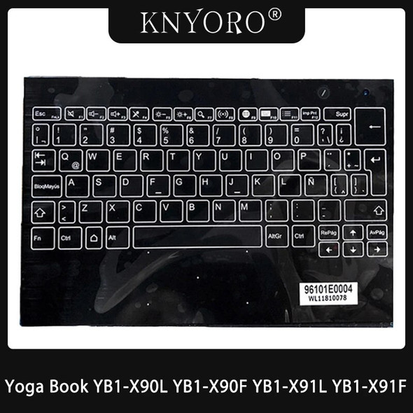 Replacement for Lenovo Yoga Book Yogabook YB1-X90L YB1-X90F YB1-X91L YB1-X91F X90 X91 Notebook Keyboard Palmrest Top Case Cover