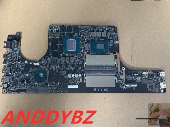 Used MS-16W11 VER 1,0 FOR MSI MS-16W1 GF65 LAPTOP MOTHERBOARD WITH I7-9750H AND GTX1660 TESED OK