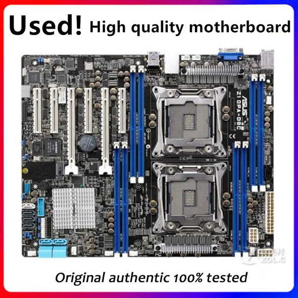 C621 LGA 3647 For ASUS Z11PA-D8C server workstation Z11 Motherboard DDR4 Computer USB3.0 SATA3 Desktop Mainboard Used