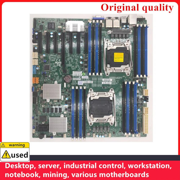 Used For Supermicro X10DRH-Ct Motherboards C612 LGA 2011-3 V3 DDR4 ECC 1T Server workstation Mainboard PCI-E3.0 SATA3 USB3.0