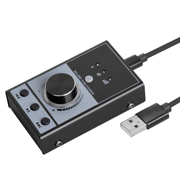 USB Sound Card Audio Interface Computer Multi-media Volume Controller External Sound Card for PC Laptop MAC Android Streaming