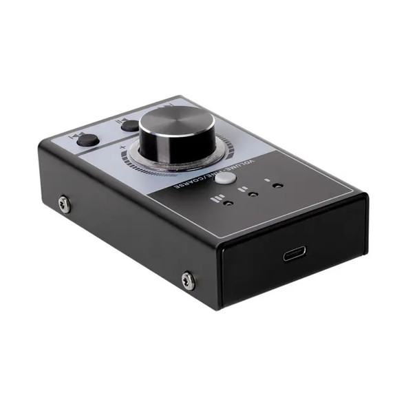 Type-C Sound Card Computer Multi-media Volume Controller Audio Interface for PC Laptop MAC Android Streaming Video Mute Control