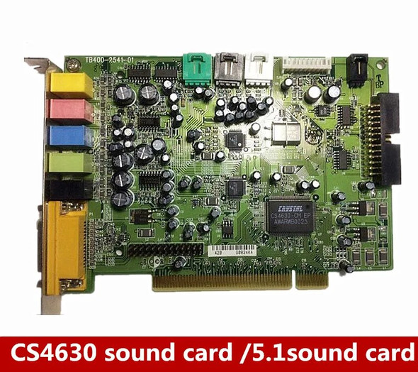 Original disassemble Turtle Beach Santa Cruz CS4630 sound card 5.1 sound card A good choice of listening to songs