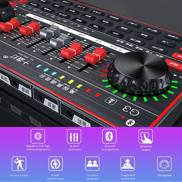 Tenlamp W11 USB Single Microphone G3 Sound Card Professional Podcast Condenser Microphone with Touch Mute Button For Live Stream Tenlamp W11 USB Single Microphone G3 Sound Card Professional Podcast Condenser Microphone with Touch Mute Button For Live Stream
