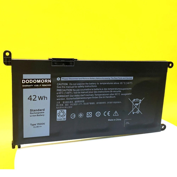 New YRDD6 Battery For Dell Vostro 3491 3501 3590 3490 3591 5490 5581 5481 3400 3401 3405 3500 Latitude 3300 3401 3379 Laptop