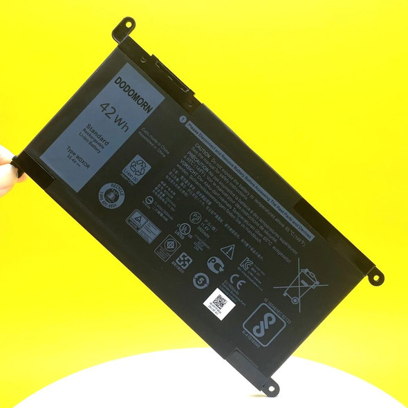 WDX0R 42WH For DELL WDXOR Battery For DELL Latitude 3180 3189 3390 Vostro 14 5468 15 5568 Inspiron 13 5379 17 5767 5770 Laptop