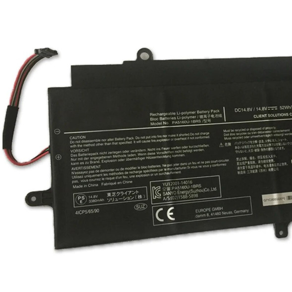 KIRA-AT01S New 3380mAh Laptop Battery For Toshiba KIRA-10D KIRA-AT01S KIRA-101 Notebook computer 14.8V 52Wh
