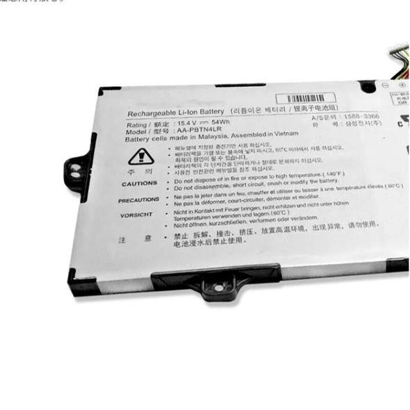 Original AA-PBTN4LR 15.4V 54Wh 3500mAh battery for SAMSUNG NP940X3M NP940X5M laptop free shipping