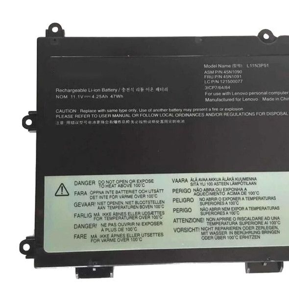 New L11N3P51 L11S3P51 45N1090 11.1V 47Wh 4025mAh battery for Lenovo ThinkPad T430U laptop free shipping New L11N3P51 L11S3P51 45N1090 11.1V 47Wh 4025mAh battery for Lenovo ThinkPad T430U laptop free shipping