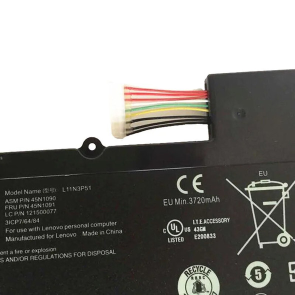 Brand New L11N3P51 L11S3P51 45N1090 11.1V 47Wh 4025mAh battery for Lenovo ThinkPad T430U laptop free shipping