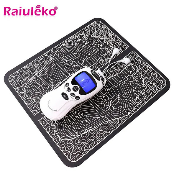 Electric Massager Foot Mat Feet Massage Physiotherapy Tens EMS Muscle Stimulator Body Relax Personal Health Care Machine